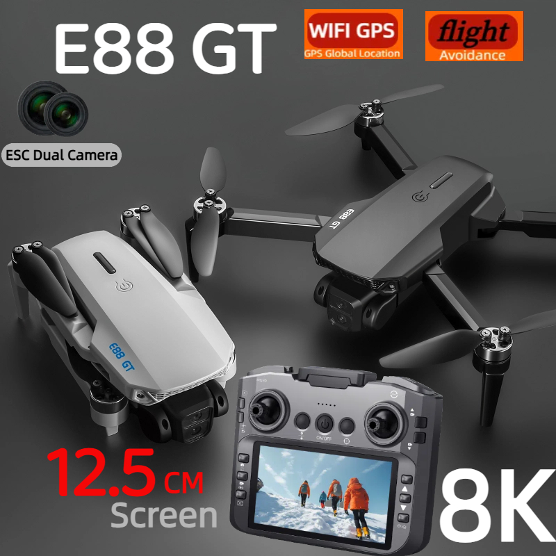 E88GT Drone 8K Professionale H - Jjrc Drone X12 recensione e prezzo